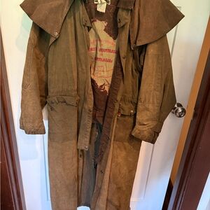 Brown Men's Long Coat